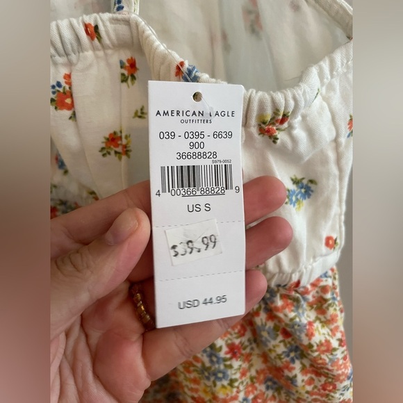 New with Tags American Eagle Outfitters Floral Mini Dress - Picture 5 of 5